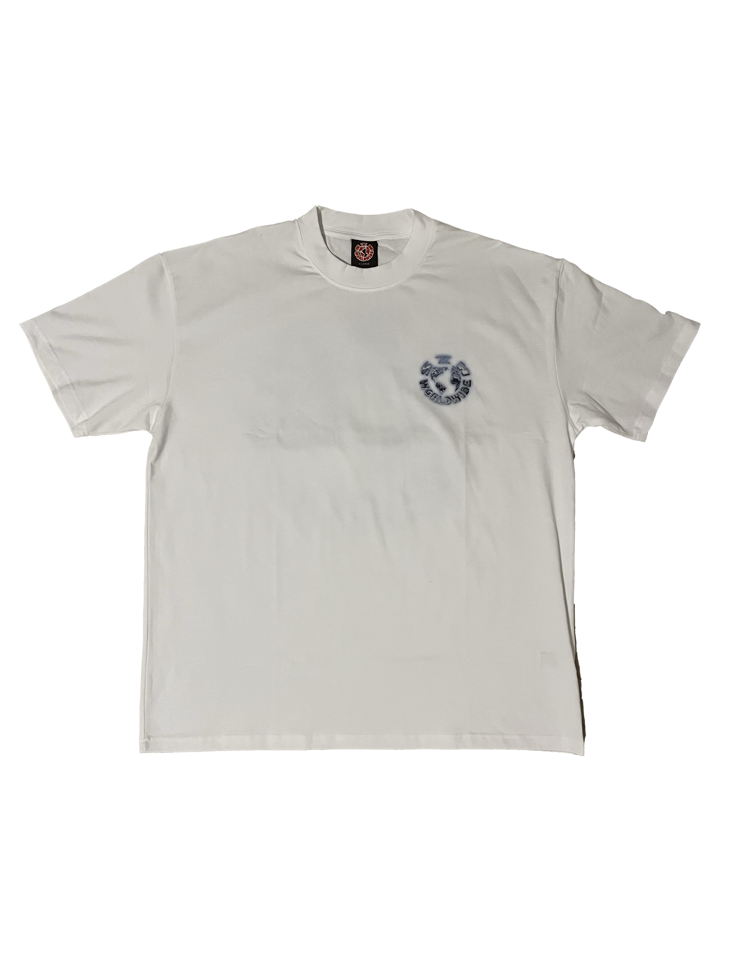 SWW CHROME LOGO SHIRT (WHITE)