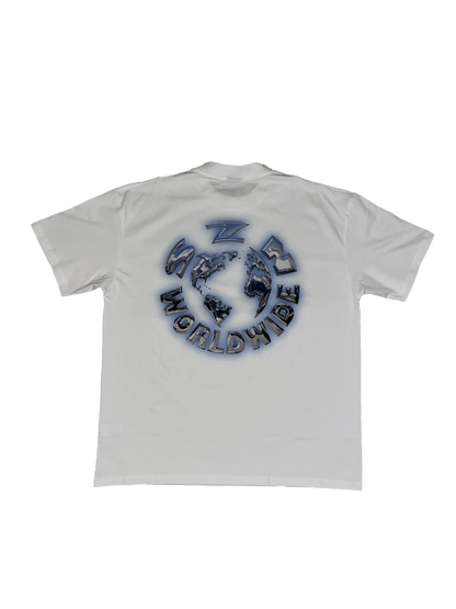 SWW CHROME LOGO SHIRT (WHITE)